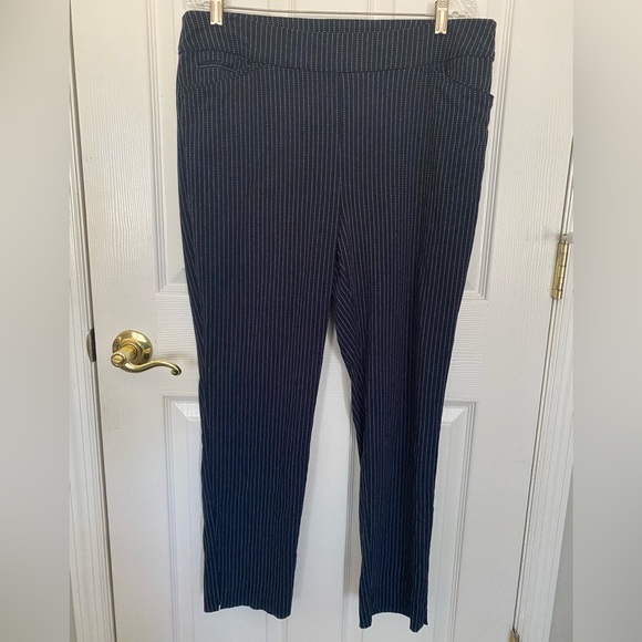 Chico's | Pants u0026 Jumpsuits | Chicos Navy Pullon Dress Pants Size 2 Regular  Chicos Size 2r | Poshmark